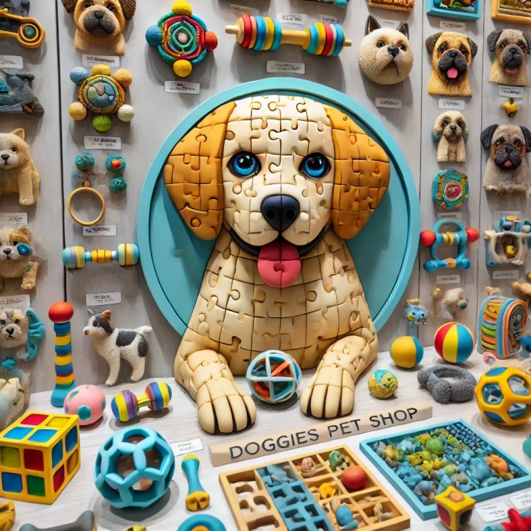 Texte alternatif (Vietnamien) : Đồ chơi giải trí và phát triển trí tuệ cho chó tại Doggies Pet Shop. Texte alternatif (Anglais) : Dog toys for entertainment and mental stimulation at Doggies Pet Shop. Texte alternatif (Français) : Jouets pour chiens stimulants et divertissants chez Doggies Pet Shop.