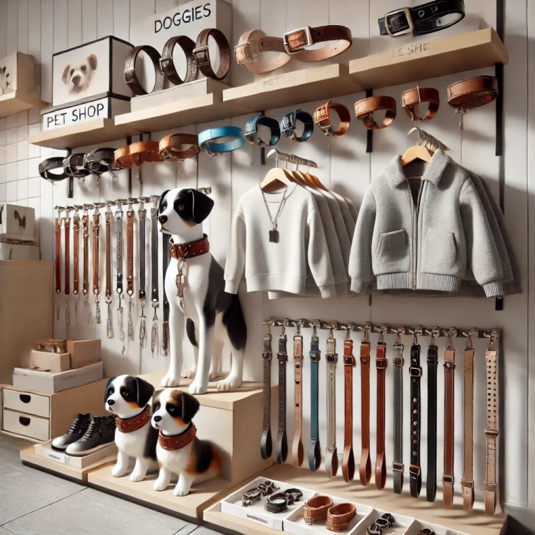 Texte alternatif (Vietnamese): Phụ kiện thú cưng tại Doggies Pet Shop. Texte alternatif (English): Pet accessories at Doggies Pet Shop. Texte alternatif (French): Accessoires pour animaux chez Doggies Pet Shop.