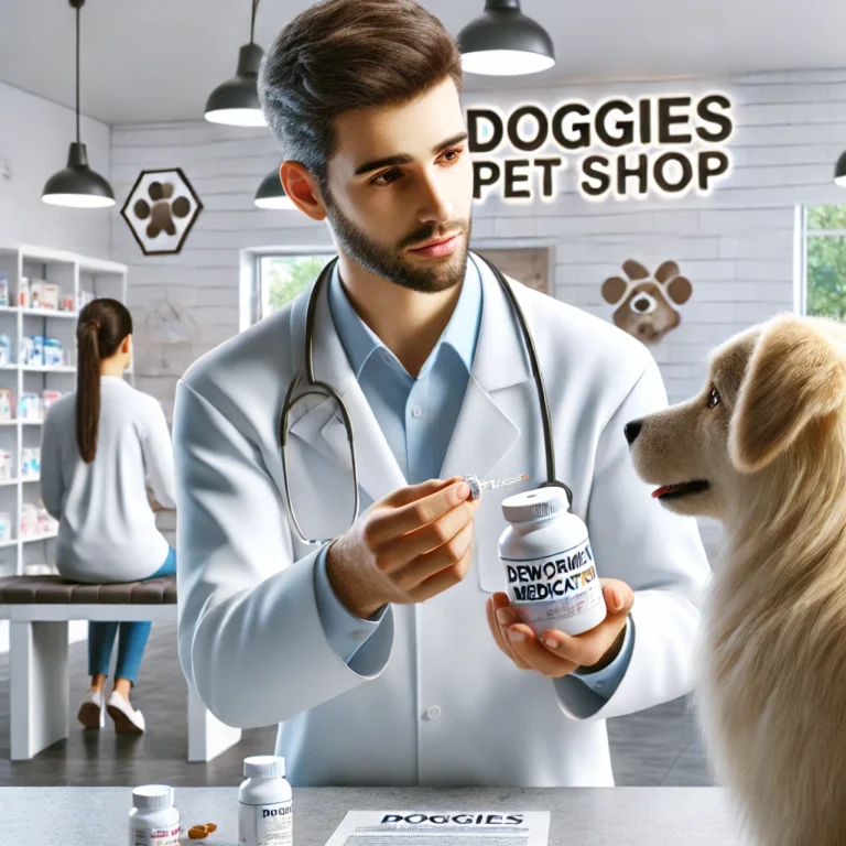 Bác sĩ thú y hướng dẫn cách cho thú cưng uống thuốc tẩy giun tại Doggies.