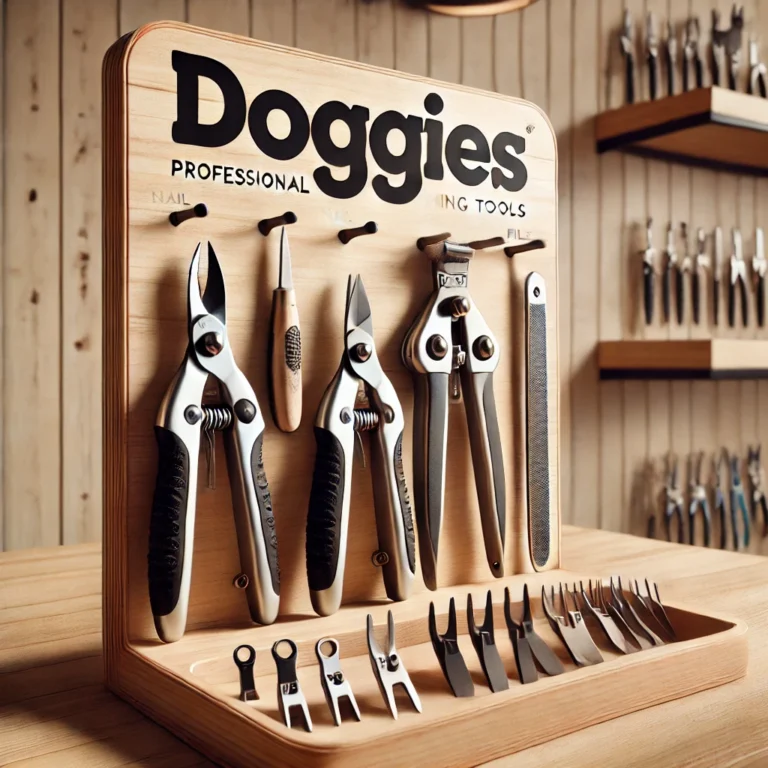Bộ dụng cụ cắt móng mèo chuyên nghiệp tại DOGGIES Pet Shop.