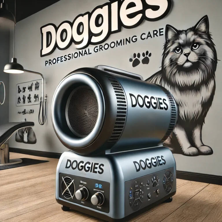 Máy sấy chuyên dụng dành cho mèo tại DOGGIES Pet Shop.