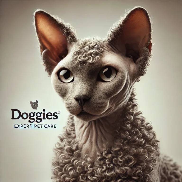 Mèo Cornish Rex với bộ lông xoăn mềm mượt và độc đáo.